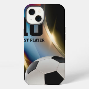 Etui iPhone 13 Joueur de football du football le meilleur non