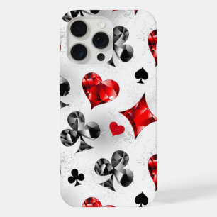 Coque iPhone 15 Pro Max Joueur de poker Joueur de cartes de jouer costumes