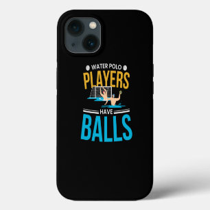 Etui iPhone 13 Joueurs de Water-Polo Ballons