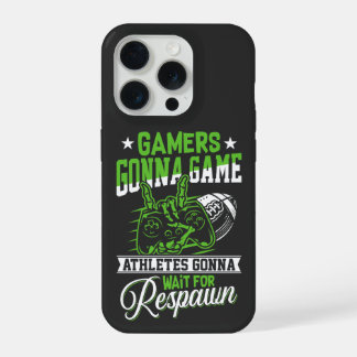 Coque iPhone 15 Pro Joueurs Vont Jouer aux Sports Jeux Vidéo
