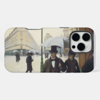 Jour de la pluie dans Paris Street