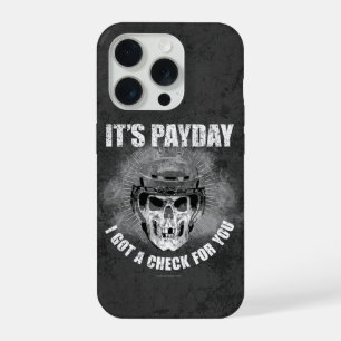 Coque iPhone 15 Pro Jour de paie hockey