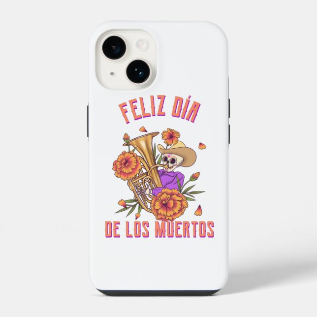 Coque iPhone Jour Des Morts  (Verso)