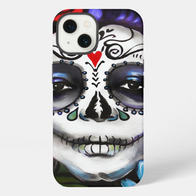 Coque iPhone Jour des morts (Verso)