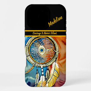 Coque iPhone 16 Pro Max Journal des Motifs autochtones : Élégance culturel