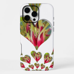 Coque iPhone 16 Pro Max Journée humanitaire Cœurs adorables Le monde a bes