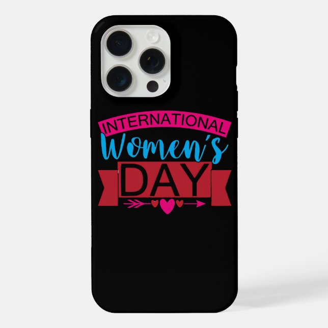 Coque iPhone Journée internationale des femmes  (Verso)