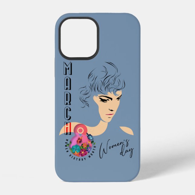 Coque iPhone Journée internationale des femmes | (Verso)