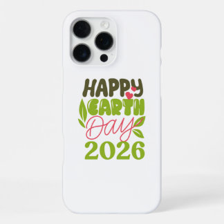 Coque iPhone 16 Pro Max Joyeuse Journée de la Terre 2026