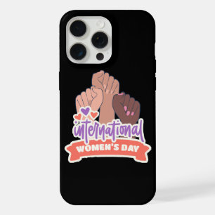 Coque iPhone 15 Pro Max Joyeuse Journée internationale des femmes