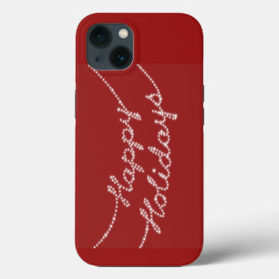 Etui iPhone 13 Joyeuses Fêtes dans le boîtier iPhone Lumières de