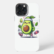Joyeux avocat mignon