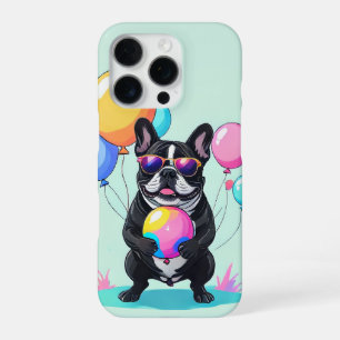Coque iPhone 16 Pro Joyeux jour de French Bulldog