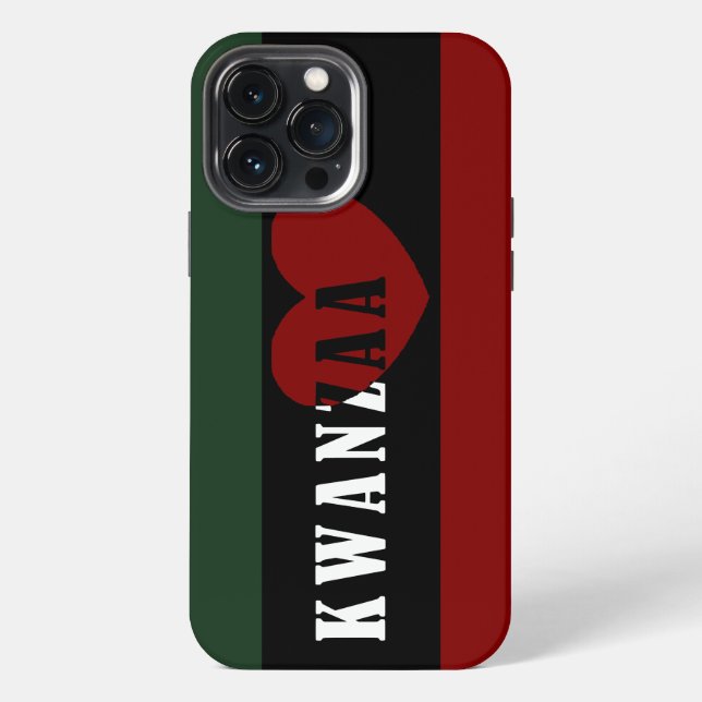 Coque iPhone Joyeux Kwanzaa (Verso)