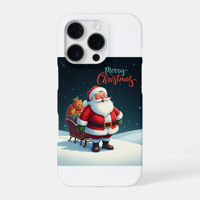 Coque iPhone Joyeux Noël  (Verso)