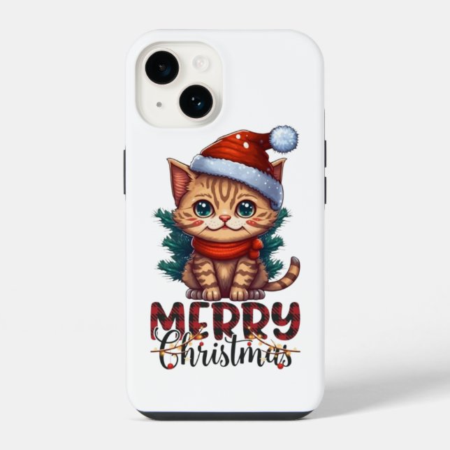 Coque iPhone Joyeux Noël (Verso)