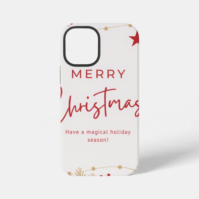 Coque iPhone Joyeux Noël (Verso)