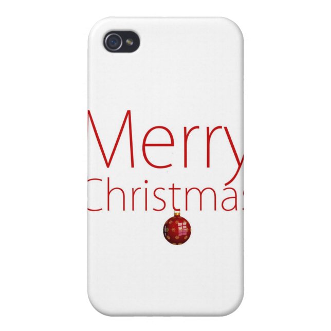 Coque iPhone Joyeux Noël ! (Dos)