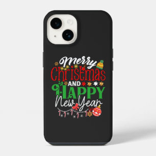 Coque Pour iPhone 14 Joyeux Noël et Bonne Année