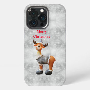 Etui iPhone 13 Pro Joyeux Noël orignal portant un chapeau