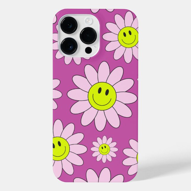 Coque iPhone Joyeux violet (Verso)