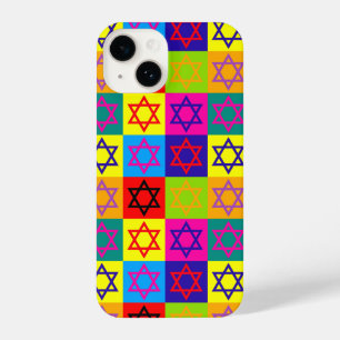 Coque Pour iPhone 14 Judaïque - coques iphone - Cadeaux - Fêtes juives