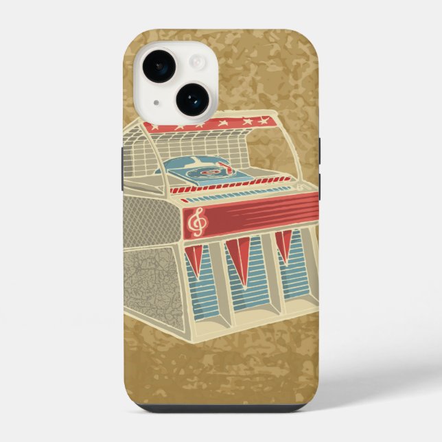 Coque iPhone Juke-box (Verso)
