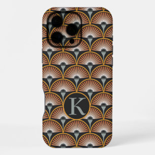 Coque iPhone 16 Pro Max Juke-box du coucher de soleil de l'ère du Jazz Art