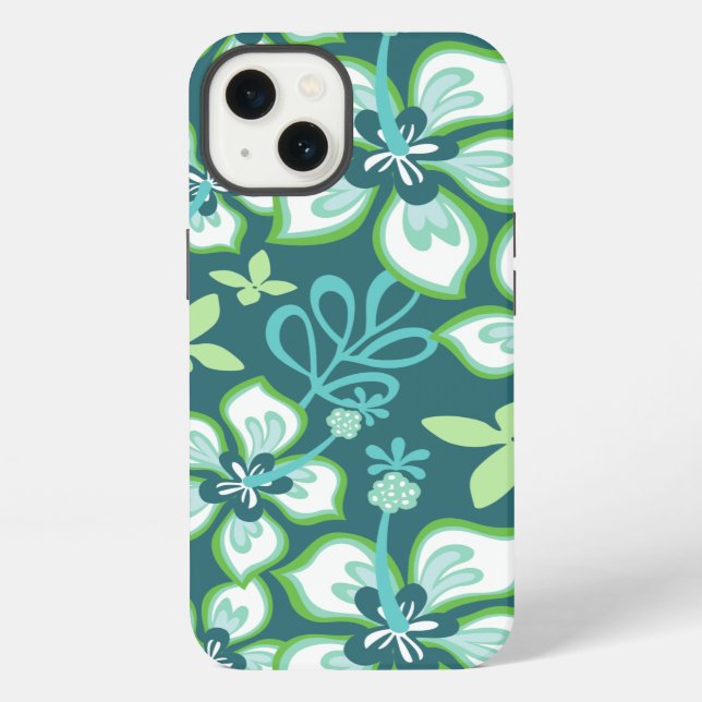COQUE iPhone JUNGLE SURF (COMBO SAPHIR) (Verso)