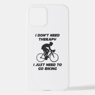 Coque iPhone 12 Juste besoin de faire du vélo T-Shirt