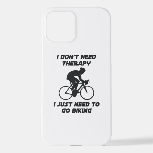 Coque iPhone Juste besoin de faire du vélo T-Shirt (Verso)