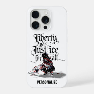 Coque iPhone 15 Pro Juste de la glace pour tous (Hockey)