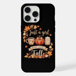 Coque iPhone 15 Pro Max Juste une fille qui aime le café de la saison d'au