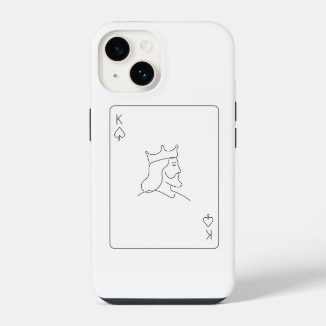 Coque iPhone K minimal (Verso)