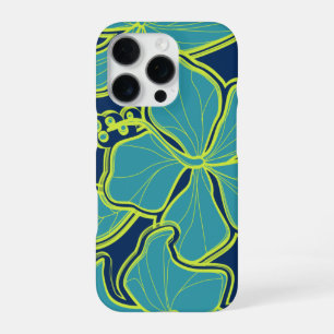 Coque iPhone 16 Pro Kailua Hibiscus Hawaïen Floral Géant