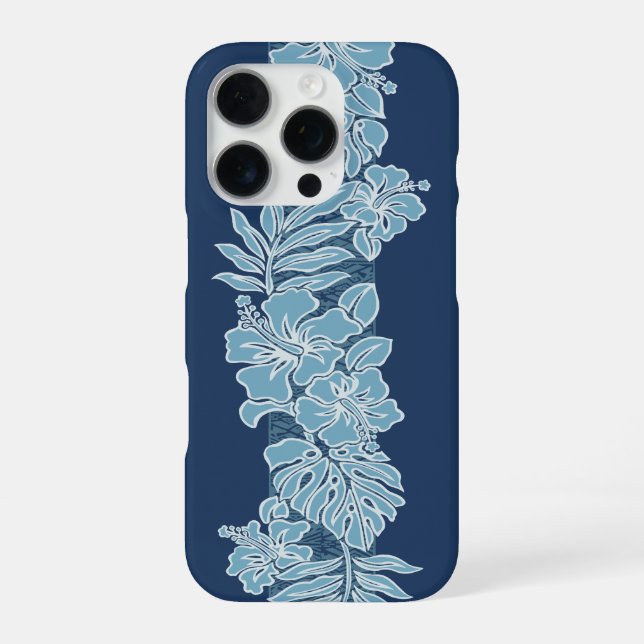 Coque iPhone Kalaheo Hibiscus Hawaïen Tapa (Verso)
