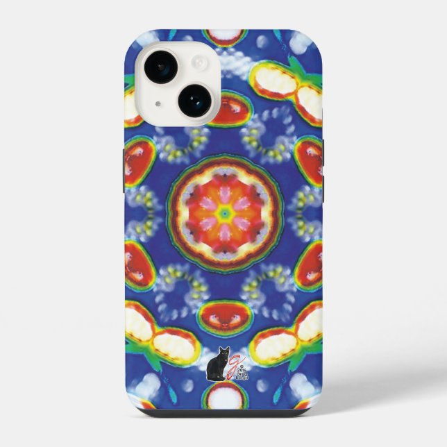 Coque iPhone Kaleidoscope Fruité (Verso)