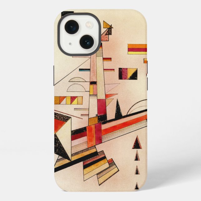 Coque iPhone Kandinsky - Certainement, l'art abstrait, (Verso)