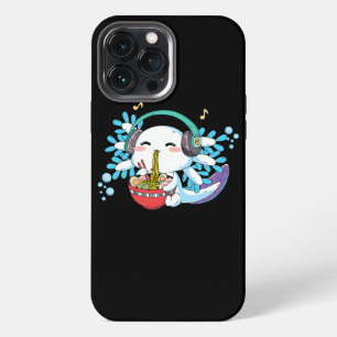Etui iPhone 13 Pro Max Kawaii Anime Axolotl Ramen Noodle Femmes Hommes ga
