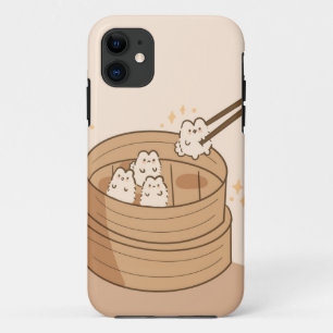 Coque iphone Kawaii Dim Sum Bunnies