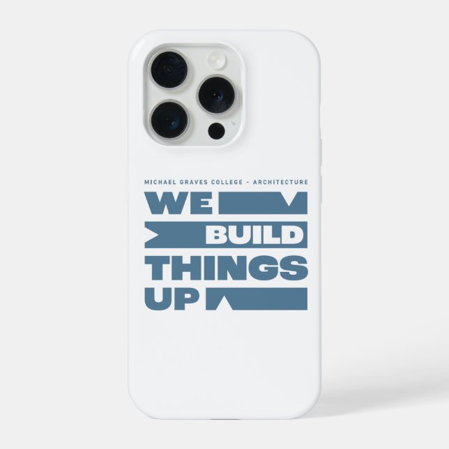Coque iPhone Kean MGC Nous construisons des choses (Verso)