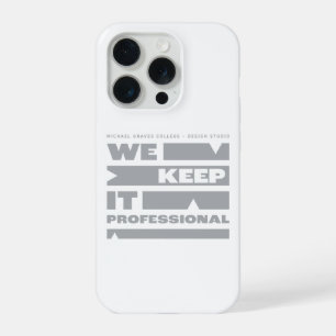 Coque iPhone 15 Pro Kean MGC Nous Le Gardions Professionnel