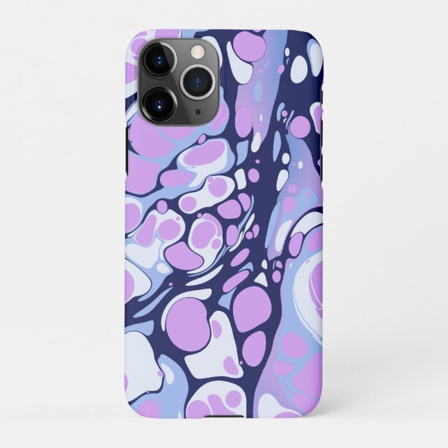 Coque iPhone Kerra - Liquéfier, design moderne (Dos)