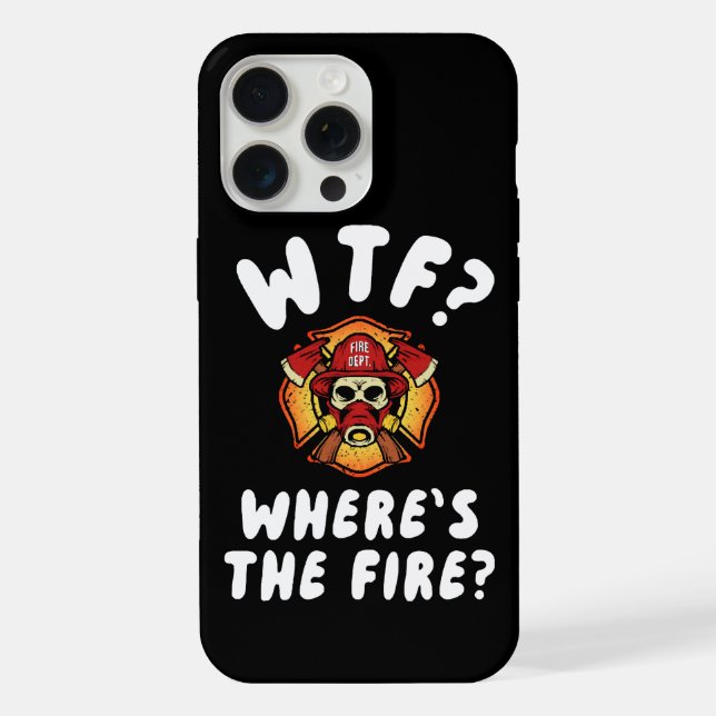 Coque iPhone Keskidi Où est le pompier (Verso)