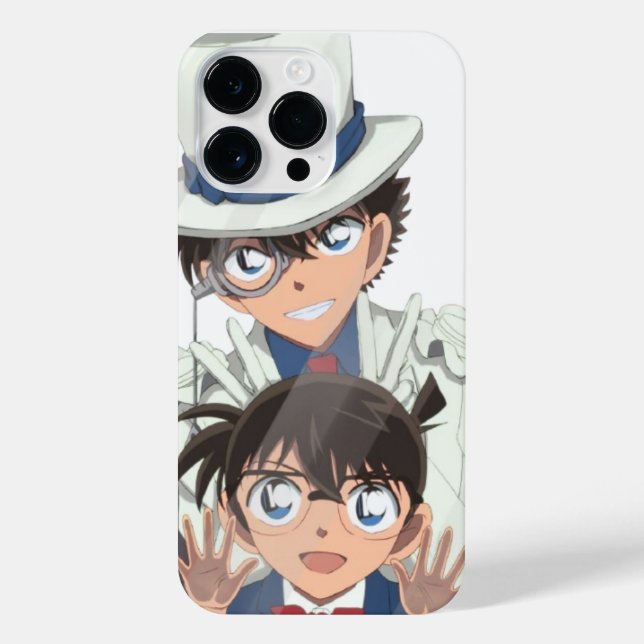 Coque iPhone Kid Kaito contre cas téléphonique Conan (Verso)
