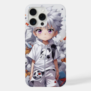 Coque iPhone 15 Pro Max Killua Zoldyck Lightning Chibi