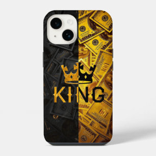 Coque Pour iPhone 14 king et beaucoup d'argent.