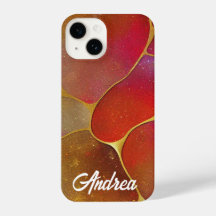 Kintsugi rouge et or