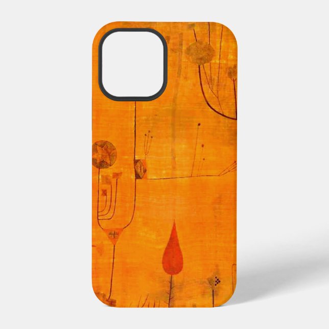 Coque iPhone Klee - Fruits sur Rouge (Verso)