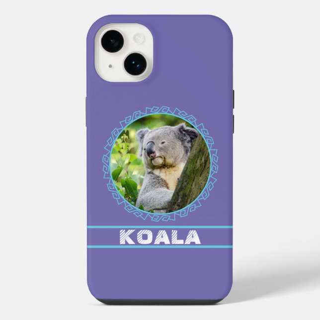 Coque iPhone koala agréable (Verso)